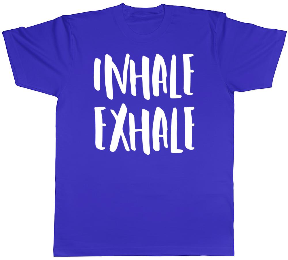 Inhale Exhale Yoga Exercise Unisexs Unisexs Unisex Tee TShirt