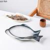 Fish Shape Ceramic Dinner Plate Creative Steaming Fish Plate Cooking Plate Fish Plates Sushi Dish Restaurant Specialty Tableware