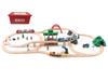 BRIO 2023 Christmas Limited Rail Set 63 Ages 3 and Up Comes with Special Case Rail Wooden 80000-138 [Total Pieces] (Christmas Gift, Set, Toy, Rail)