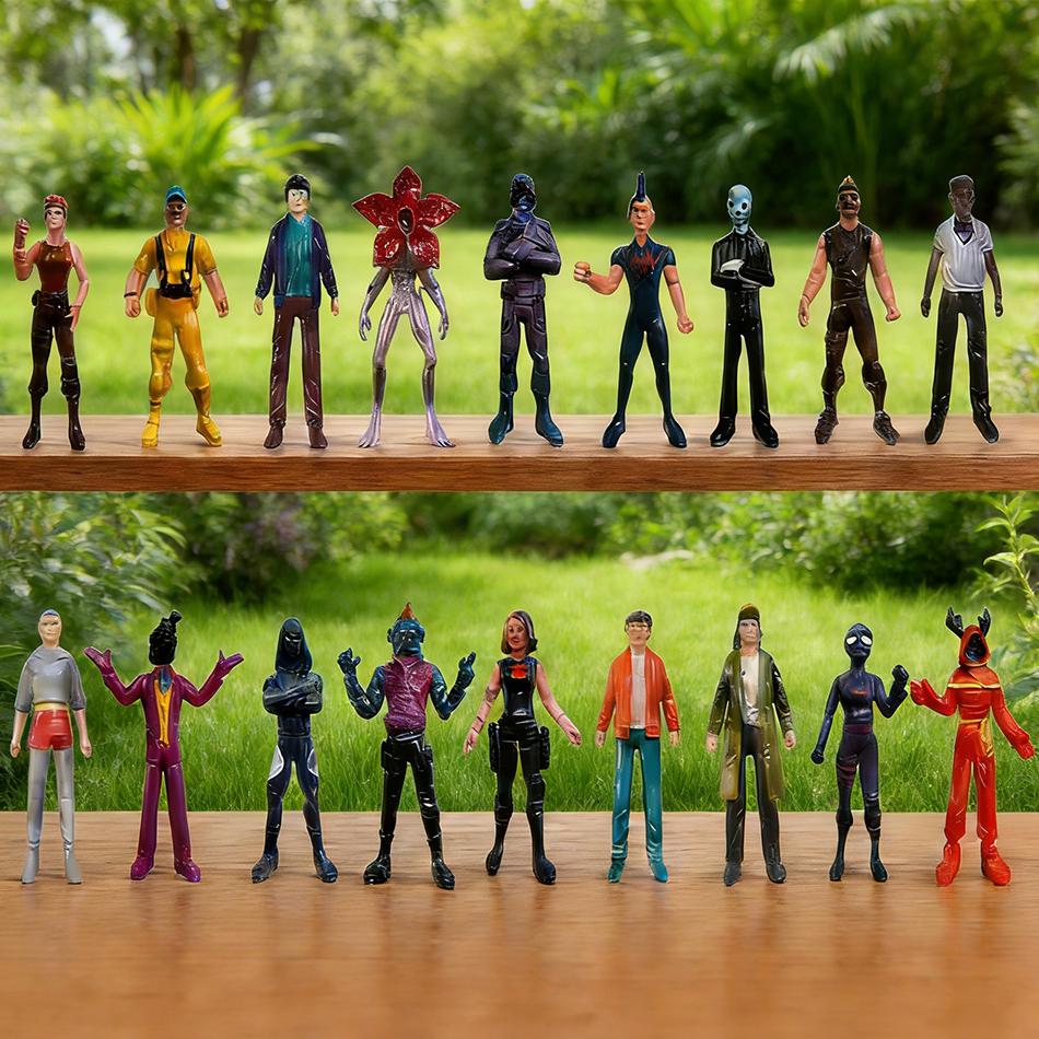 Подарки 18P MOC Демогоргон Очень Странные Дела Векна Настольное Украшение Игрушки Детские Подарки Фигурка Коллекционная для Настольного Декора Стола