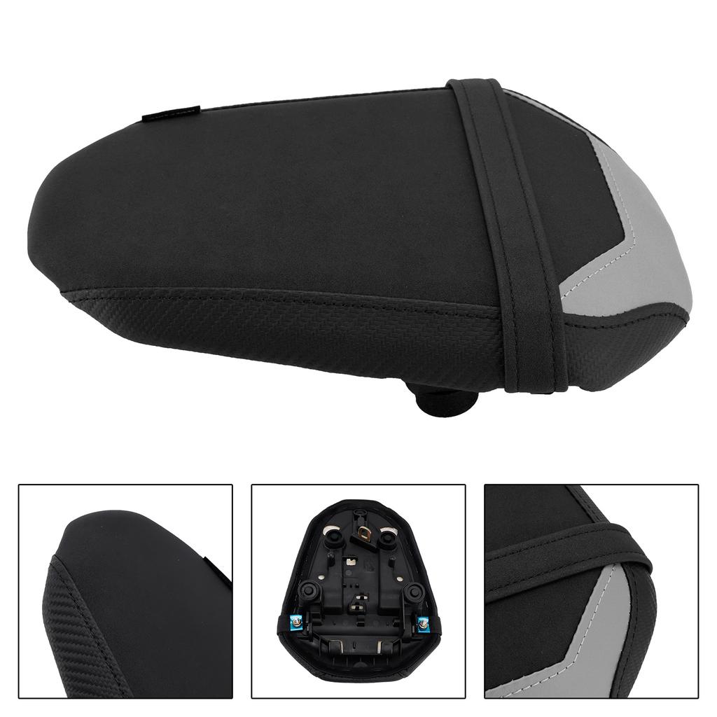 Rear Seat Passenger Cushion Flat Pu Fit Gray For Yamaha Mt-07 Fz-07 Fz 07 2025+