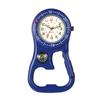 Lancardo Nurse Watch Pocket Watch Analog Luminous Carabiner Blue Men's Women's