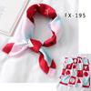 50 * 50cm Spring And Autumn Silk Scarves Versatile Decoration Professional Small Square Scarves Neck Protection Binding Bag
