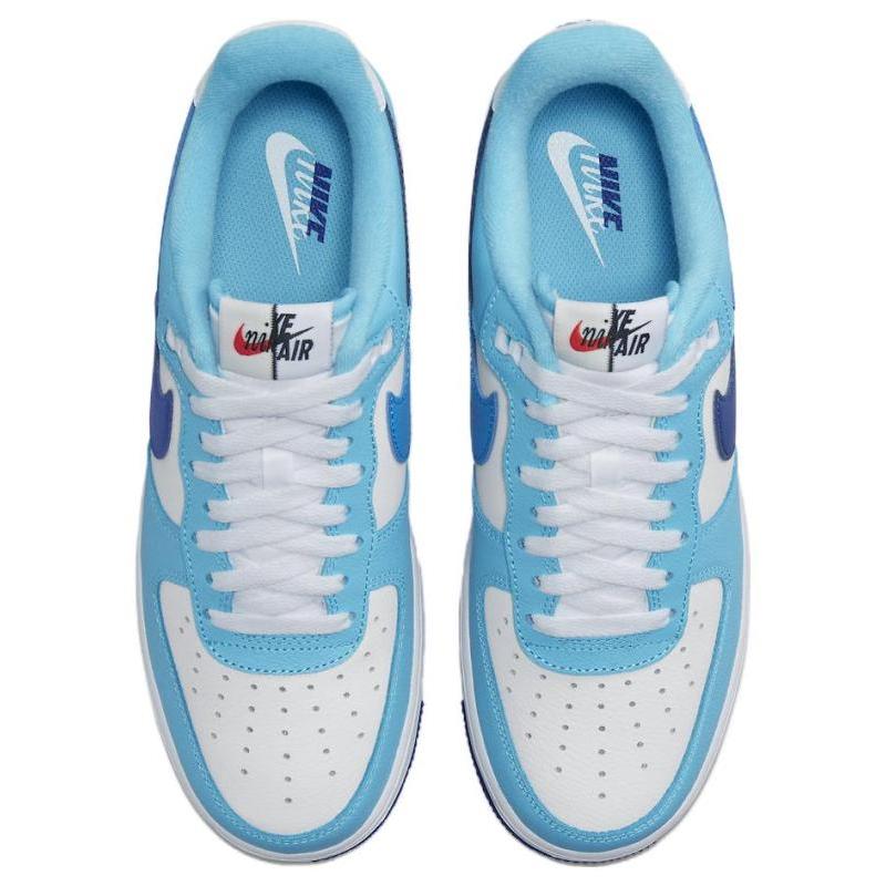 Nike Air Force 1 Low '07 LV8 Split Light Photo Blue Deep Royal Sneakers DZ2522-100
