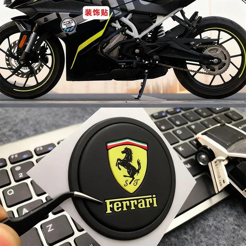 Car Sticker Ferrari Horse Pattern Self-adhesive Decal Decoration Stickers Replacement For F-Ferrari 488 F8 SF90181213 F4301575M MQ4