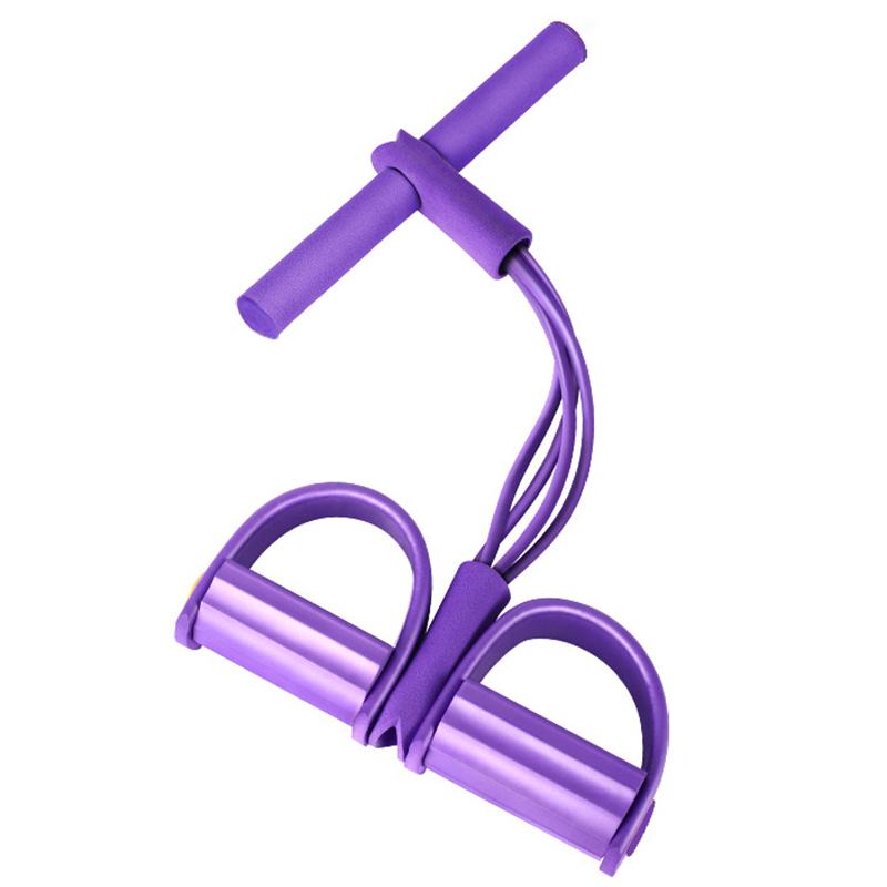 4 Сопротивление эластичный канат тренажер брюшной эластичный ремень для домашнего спортзала спортивные упражнения фитнес-оборудование