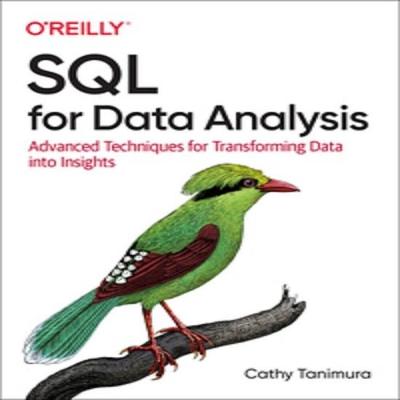 Oreilly SQL для анализа данных Мягкая обложка US-134