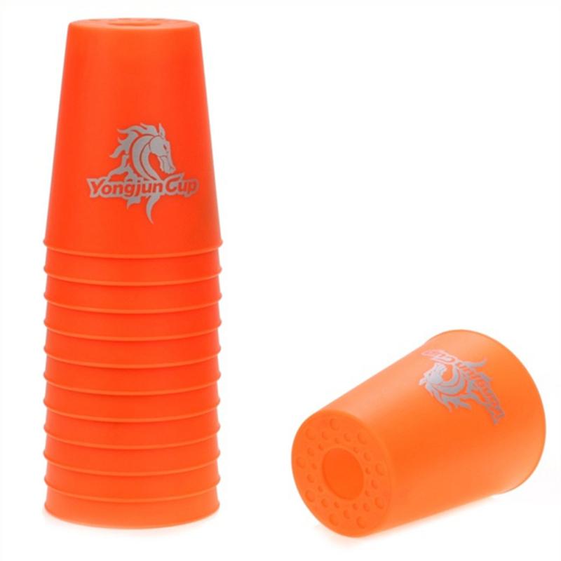 12 шт./компл., спортивные штабелируемые чашки Yj, спортивные летающие гоночные чашки, скоростные чашки, развивающие игрушки для детей