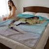 Throw High-Density Short Plush Blanket For Sofa Nap Air-Conditioned Room Soft Skin-Friendly Rapper M-Missy Elliott Album