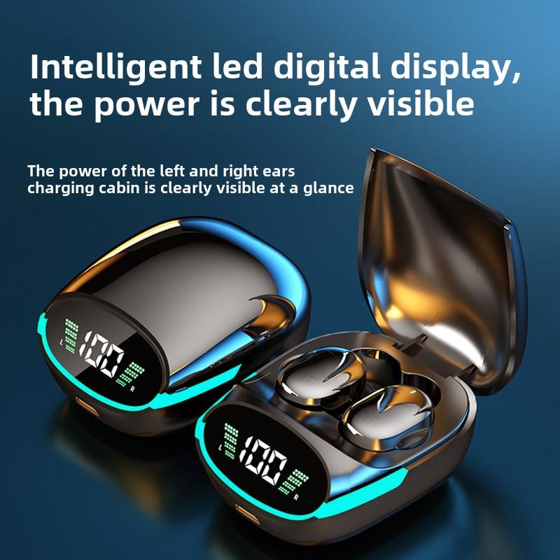 Беспроводная Bluetooth-гарнитура TWS In-Ear LED Light Touch Digital Display Mini Headset