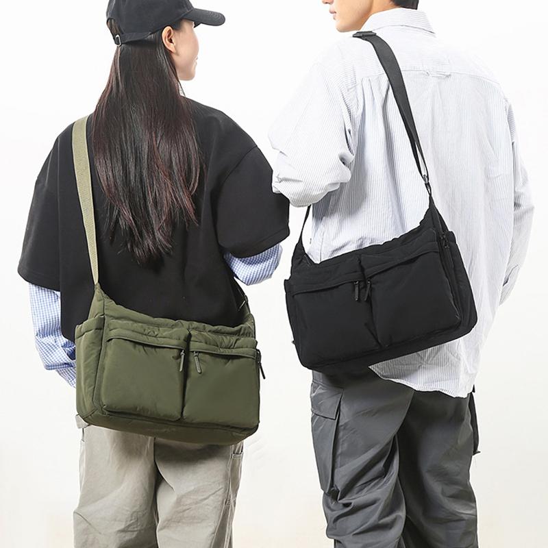 Casual Multi-Pocket Messenger Bags For Fashion Nylon Shoulder Bag Large Handbags Travel Shopping Tote Purse