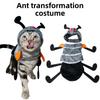 Pet Transformation Cat Funny Christmas Transformation Dog Clothes, Pet Funny Halloween Costumes