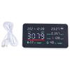 Air Quality Monitor Semiconductor USB Charging Indoor Temperature Humidity Carbon Dioxide