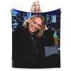 Jamie Campbell Bower Throw Blanket for Couch  Soft Fuzzy Plush Blanket 50x60 Inches Multiple Sizes Bedspread for All Seasons