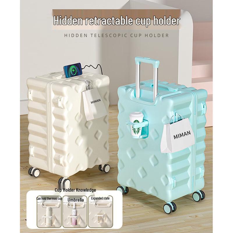 Stylish Multi-functional Hardshell Travel Luggage