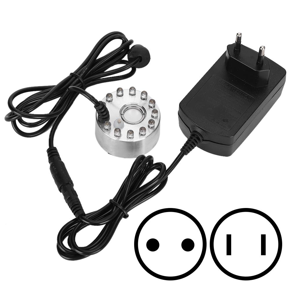  Водный фонтан, украшение, распылитель тумана с 12 лампами, украшение ландшафта