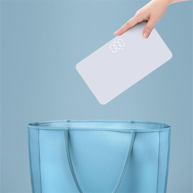 Мини-зеркало для лица, портативные весы, цифровые электронные весы для ванной комнаты, умные напольные весы, 180 кг, весы