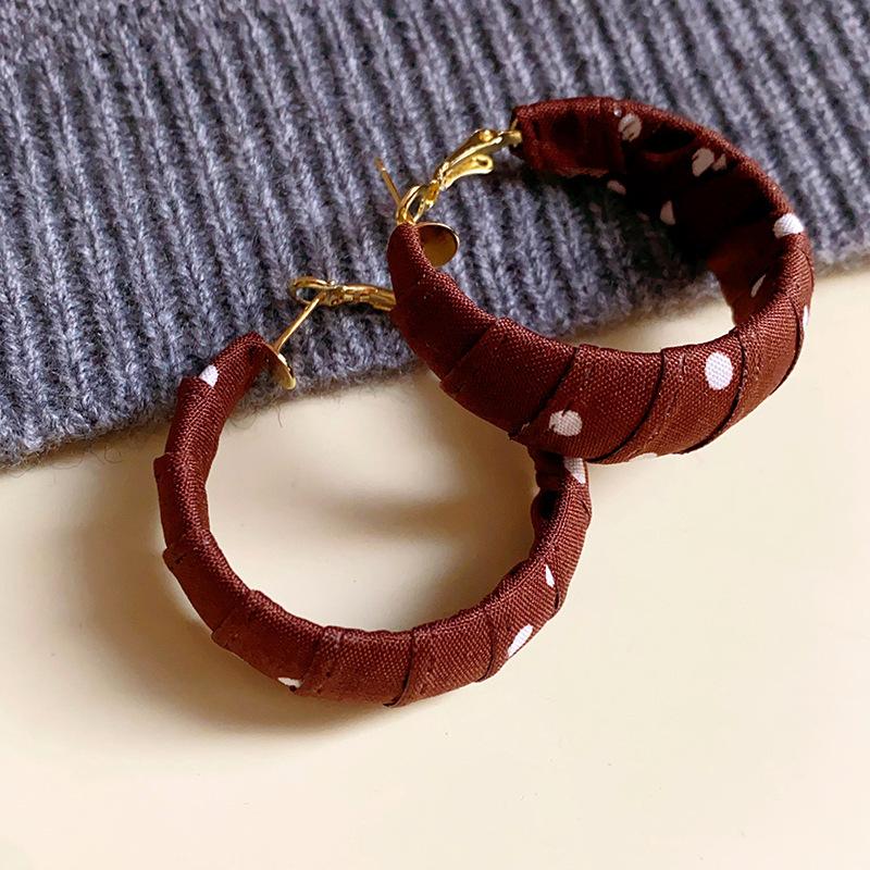 Серебряная игла смола тигровый глаз асимметричные серьги Маillard ретро персонализированные универсальные серьги-гвоздики легкая роскошь высококачественные серьги