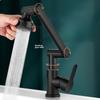 1080° Swivel Universal Rotating Faucet Robotic Arm Wash Basin Kitchen Bathroom Hot and Cold Household Basin Wash Basin Sink