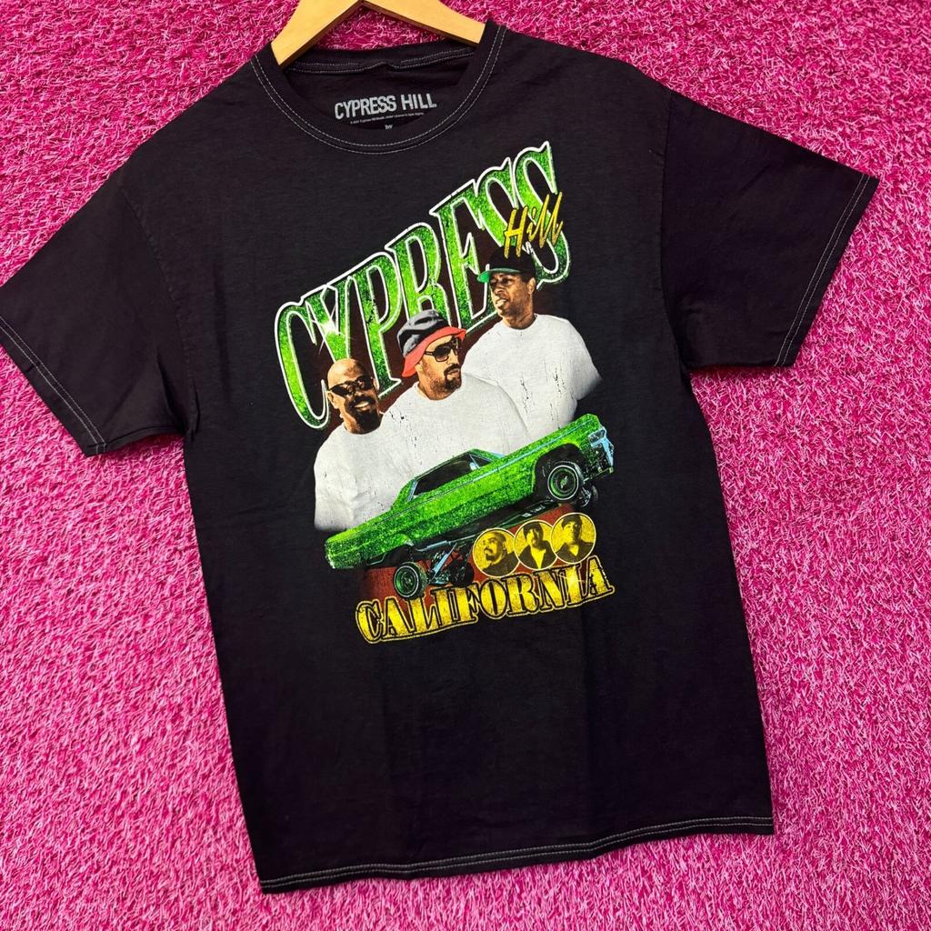 Футболка Cypress Hill Emerald Low Rider Калифорское рэп-трио SM