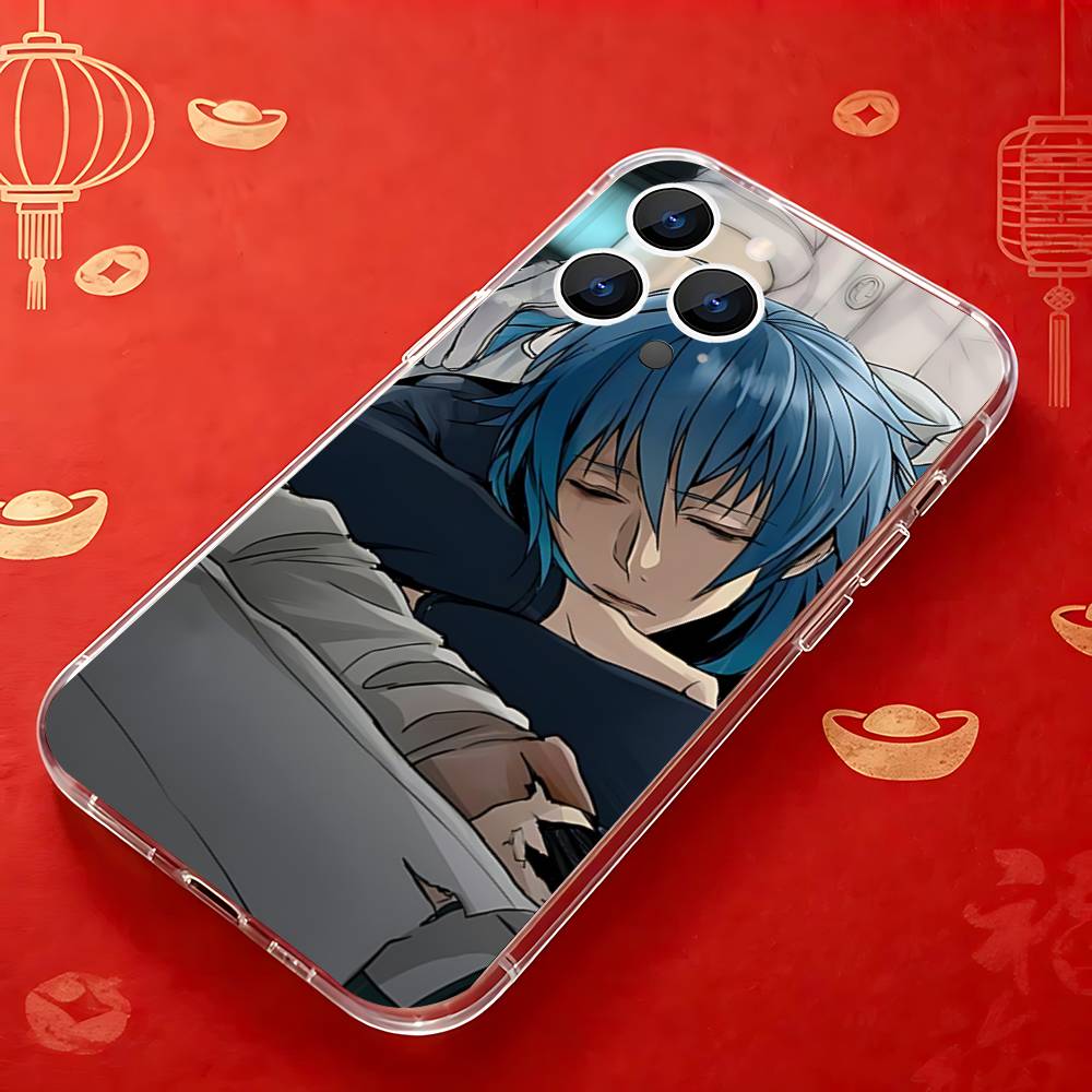 DMmd Dramatical Murders A-Aoba Прозрачный мягкий чехол для iPhone 17,16,15,14,13,12,11,Pro,Max,Plus, X,XS,XR,SE4,E Mini