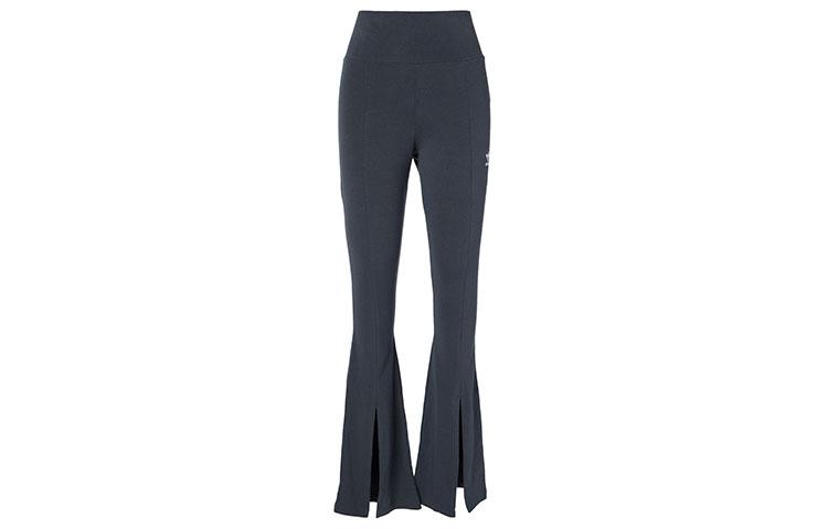 Women's Pants Adidas Originals Casual Pants Women's Black Moderate Straight Fit Pants