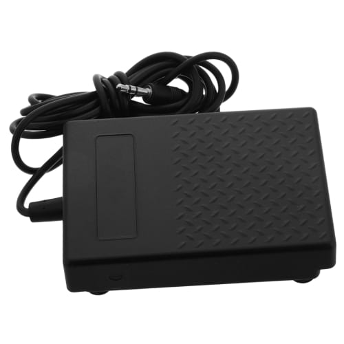 Ibasenice Electronic Keyboard Pedal, Piano Sustain Pedal for Electronic Keyboards, MIDI To USB Cable, Electronic Accessories, Foot Pedal, Black Plasti