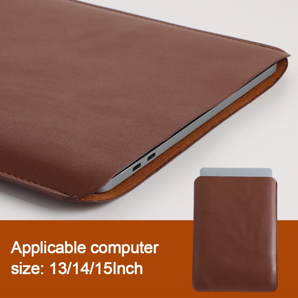 Чехол-сумка из ПУ кожи для ноутбука 13 14 15 дюймов для ноутбуков Lenovo Dell