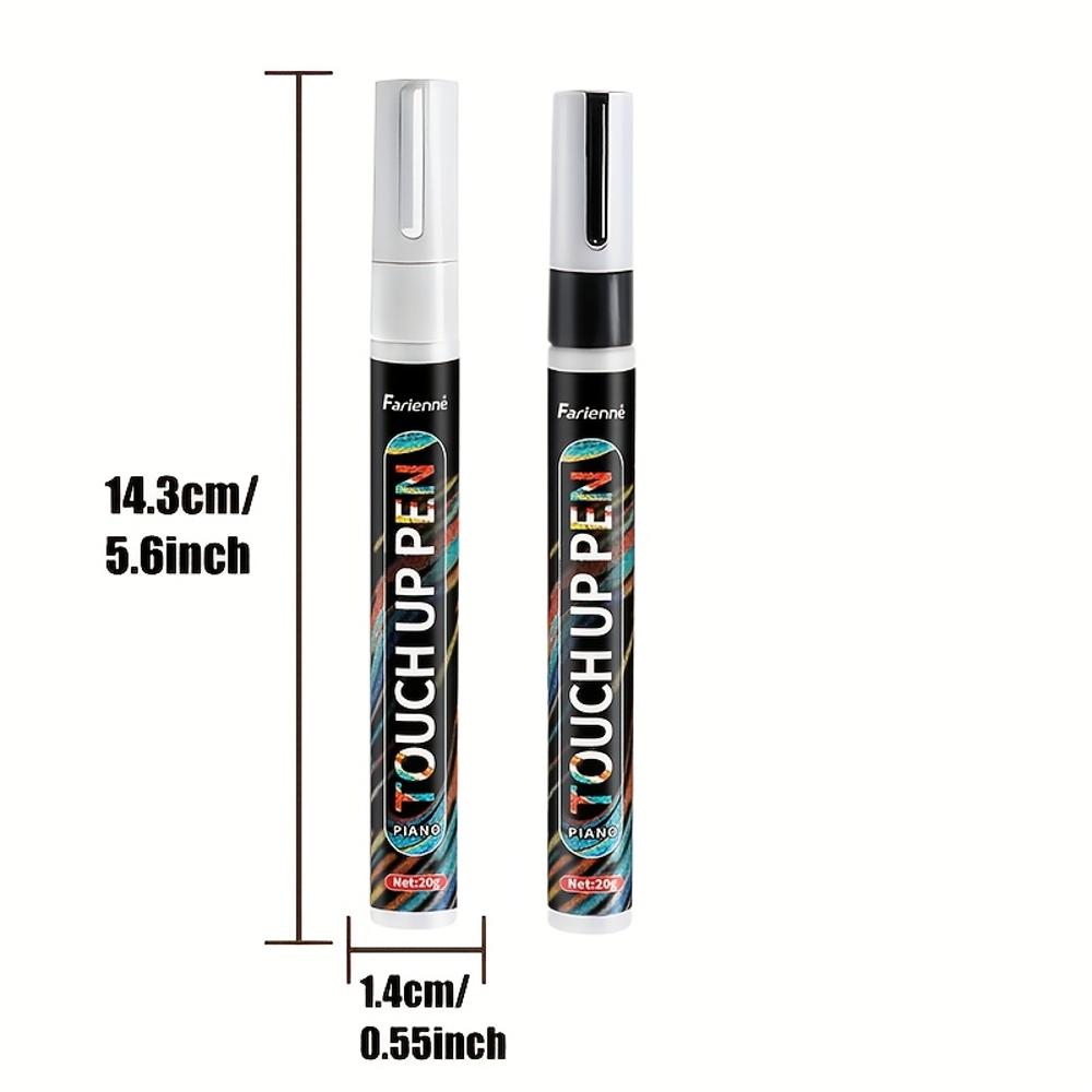 Professional Piano Scratch Repair Pen - Scratch Remover & Touch-Up Color Restorer, Easy Application for Grand/Piano, Piano Tunin
