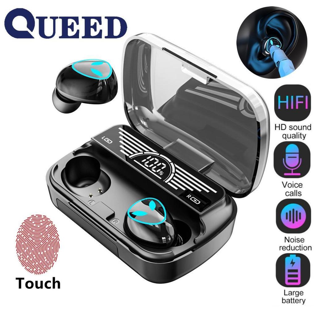 TWS Bluetooth-гарнитура Беспроводная спортивная гарнитура с двойным ухом в наушниках