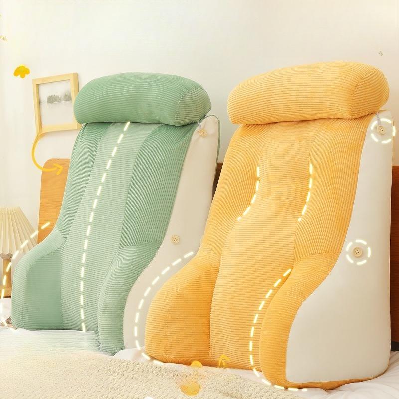 Поясничные прикроватные подушки Мягкая спинка Подушка для кровати Подушка-клин для ТВ Чтения Поясничная подушка Декоративные подушки для кровати