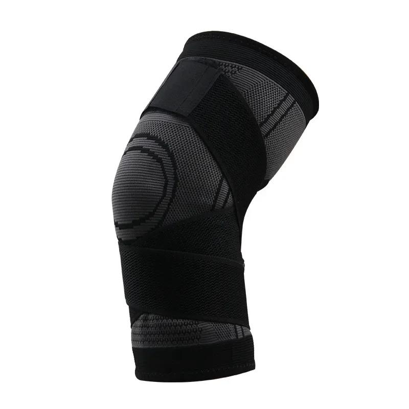 Knee Protector Sports Breathable Knee Pad Fitness Men Women Basketball Knee Brace Gym Compression Straps Hiking Sleeve Amagi