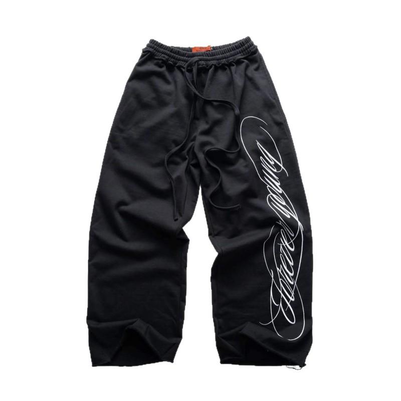 Printed - Men Women Loose Fit Casual Joggers Mid Waist Long Pants 2025