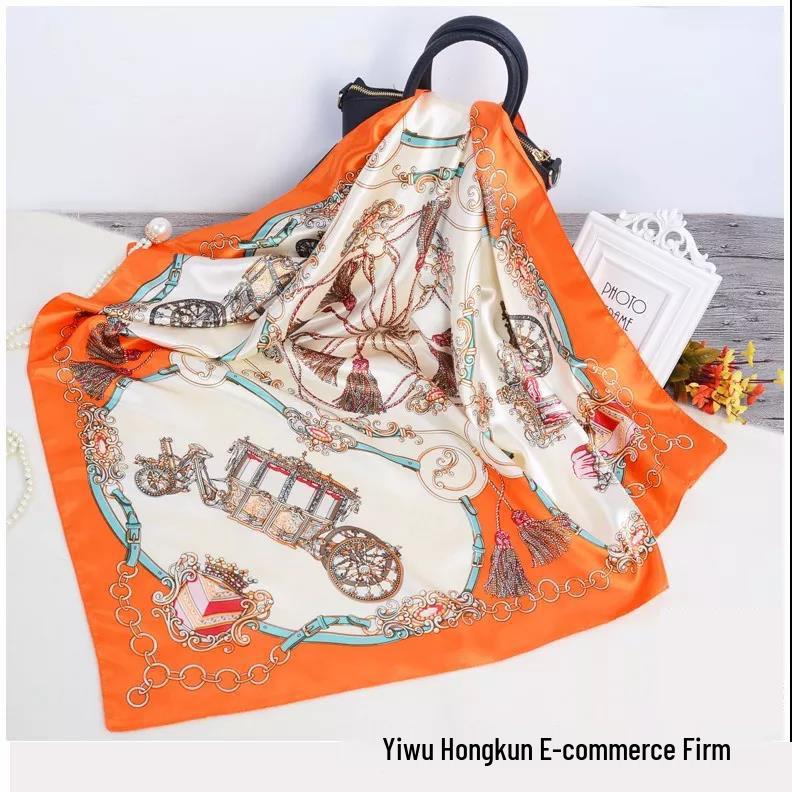 Новый женский шелковый шарф – Живопись «Тысячи миль рек и гор», шаль в китайском стиле, идеальный подарок на День матери.