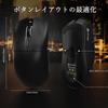 ATTACK SHARK X1 Wireless Gaming Mouse with Bluetooth, Ultra-Lightweight, 49g, 3-Mode PAW3395PRO, RGB Charging Dock, 40K DPI, 1000Hz, 100 Million