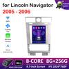 Автомобильный мультимедийный видео радиоплеер для Lincoln Navigator 2005 - 2006 Bluetooth Cooling dan Android Intelligent System DSP Stereo