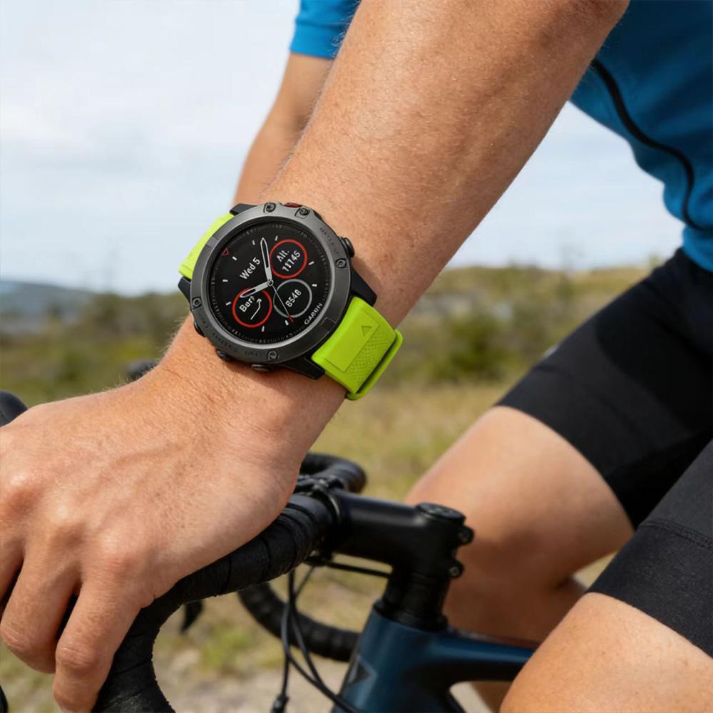 Силиконовый ремешок QuickFit 22 мм 26 мм для часов Garmin Fenix 8pro 7 7X E 6X 6 Pro 5 5X Plus Epix/Enduro/Descent Mk2i/Instinct 3