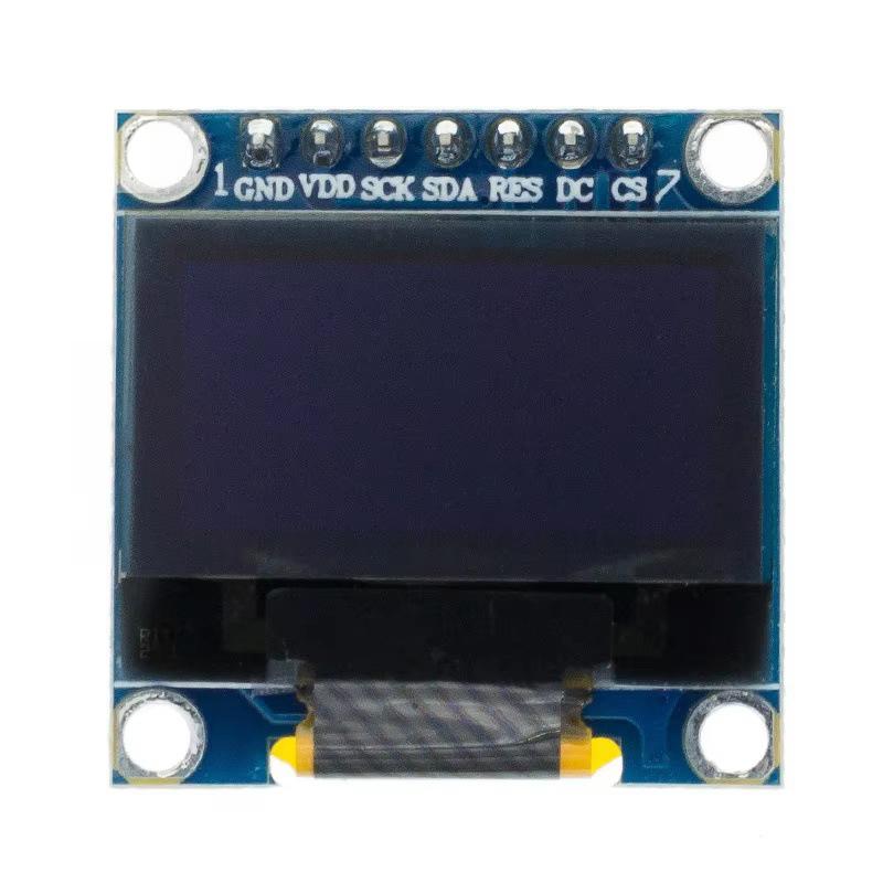 0,96-дюймовый OLED-дисплейный модуль I2C Iic Серийный Белый экран 128x64 Драйверная плата Ssd1306 Совместим с Esp32 Stm32