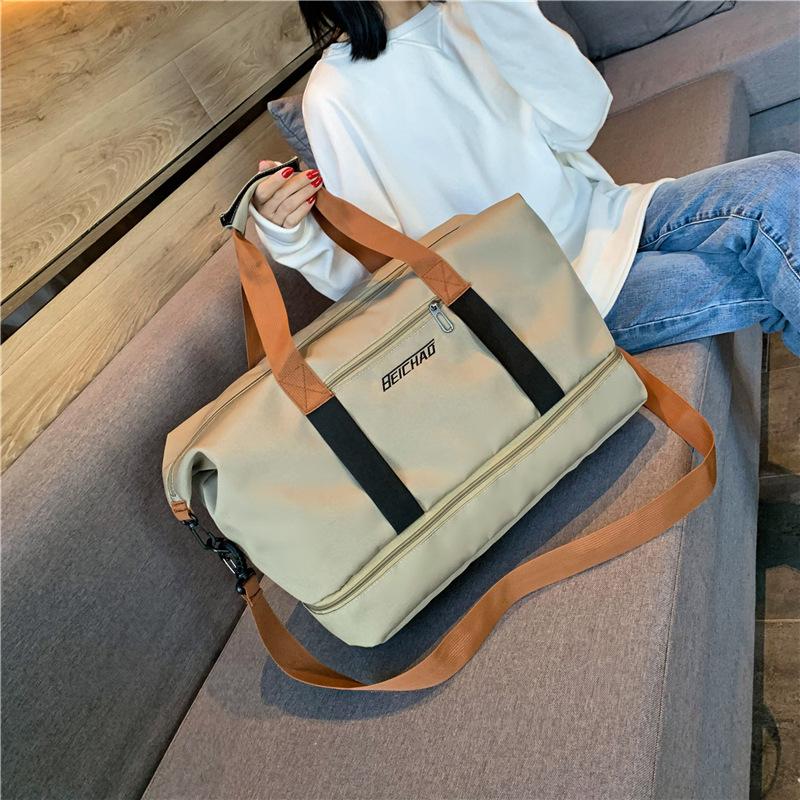 Дорожная сумка большой вместимости, сумка для посадочных принадлежностей, отделение для обуви, сумка для деловых поездок, фитнеса, спортивного рюкзака