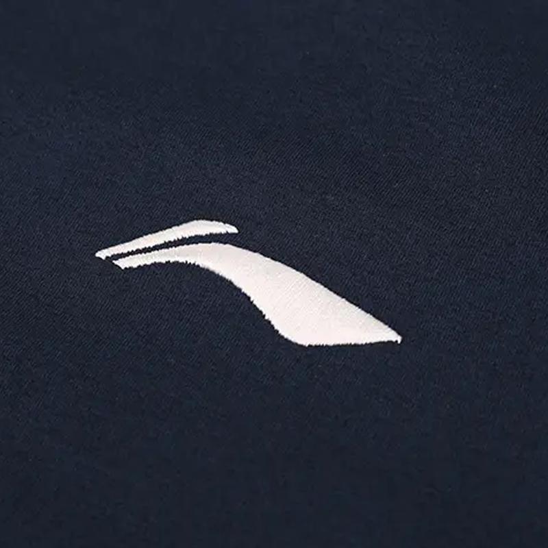 Men's Shirt Li-Ning Li Ning Polo Shirt Men's Dark Ship Blue