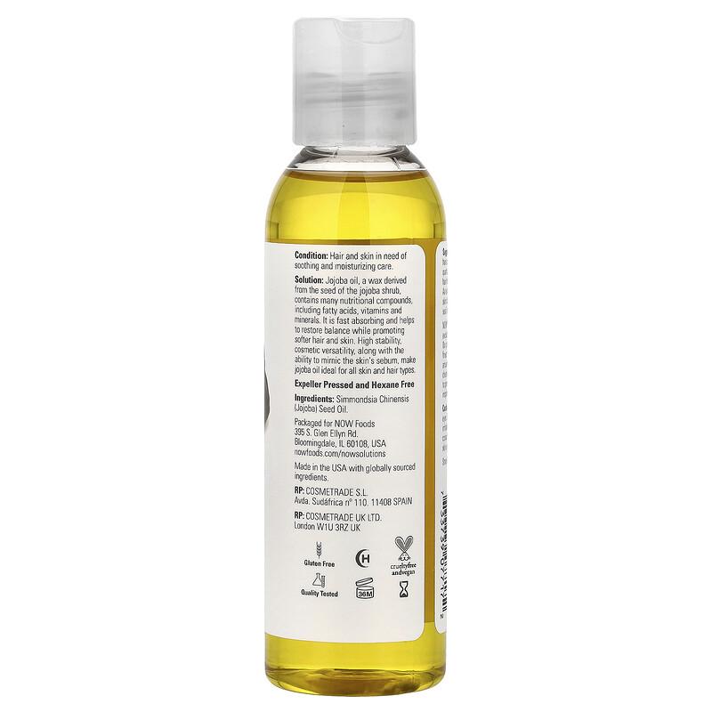 Solutions, Jojoba Oil, 4 fl oz (118 ml)