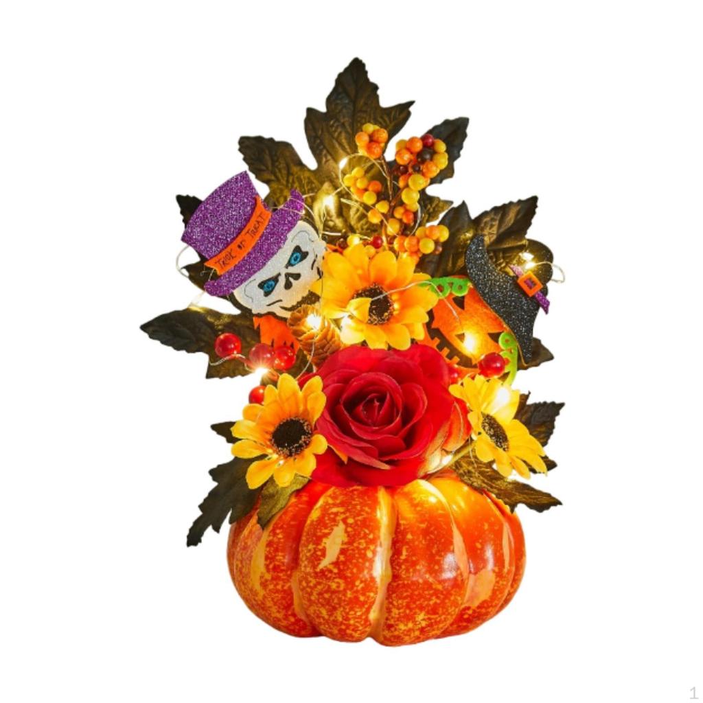Halloween Pumpkin Artificial Ornament Fall Party Fake Pumpkins Model