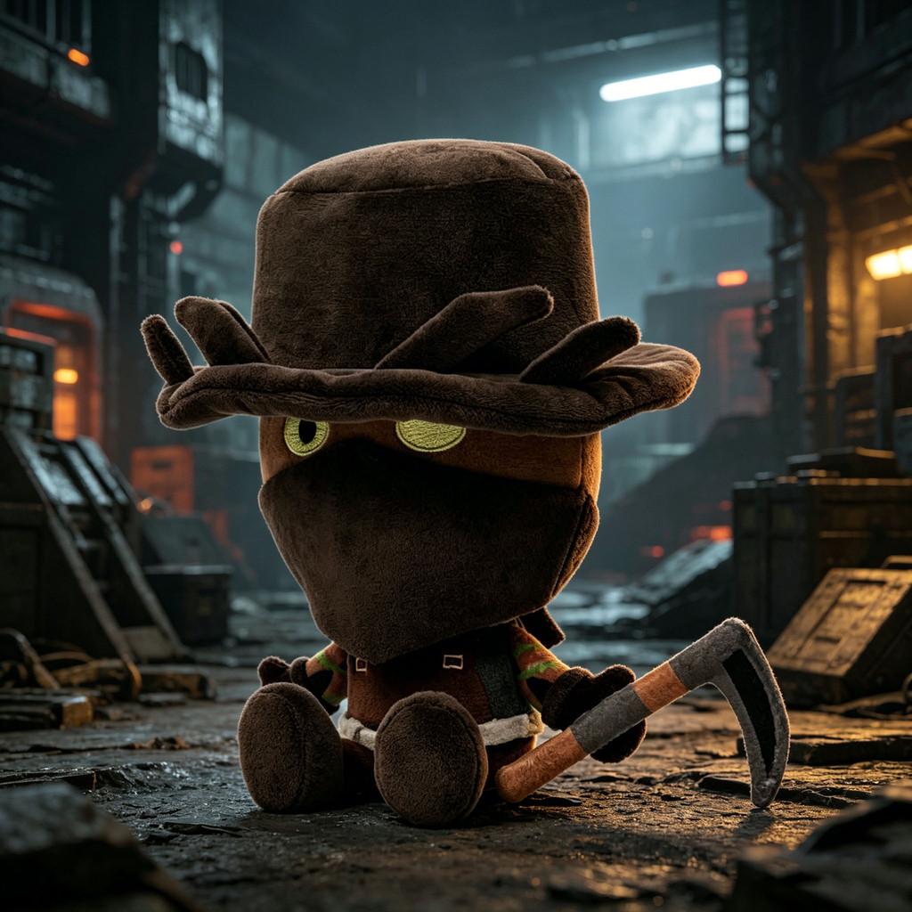 Плюшевая игрушка Садовник с наполнителем из ПП-хлопка для детей и коллекционеров