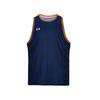 Breathable Quick-Dry Comfortable Sleeveless Basketball Jersey Men Tops Dark-Blue Orange 25500128-409