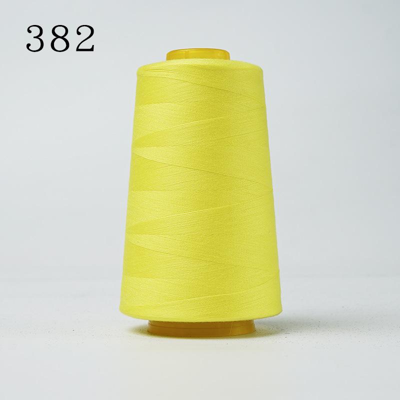 2 шт 3000 ярдов оранжевый промышленный оверлок швейная машина полиэстер нитки швейная линия