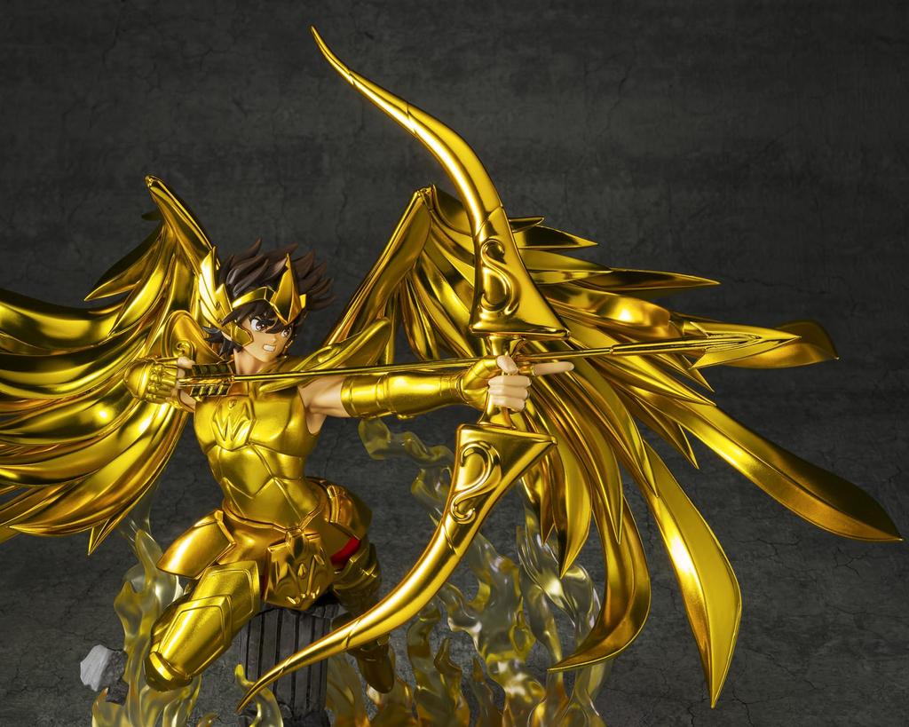 Figuarts Zero Touche Saint Seiya Sagittarius Seiya примерно 250 мм окрашенная готовая фигурка Métallique PVC&ABS