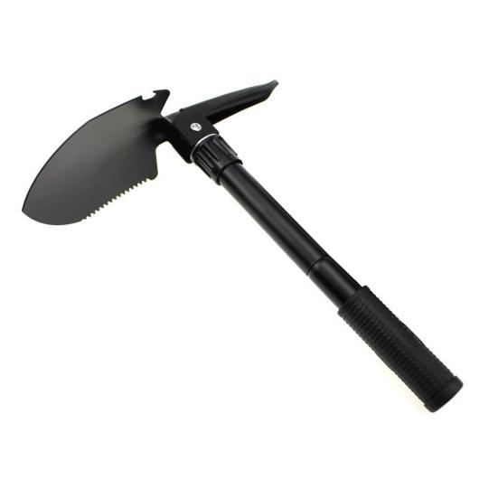 Складная лопата многофункциональная военная лопата с сумкой для хранения тактическая лопата для выживания на открытом воздухе для походов кемпинга сада использования