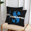 Scubapros Diving Logo 2 Pcs Square Pillowcase Pillow Cover Cushion Decor Comfort Throw Pillow For Home Sofa