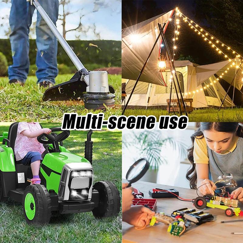 Адаптер Power Wheels для аккумулятора Ryobi 18V с выключателем-предохранителем, DIY-адаптер-коннектор для аккумулятора Ryobi 18V NiMH/NiCd/Li-ion