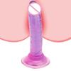 Dildo Anal Masturbator Bendable Smooth TPE Penis Thrusting Pleasure Wand for Lesbian